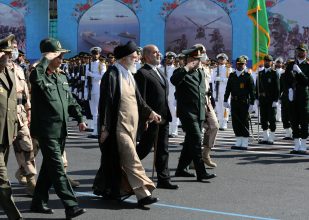 مراسم مشترک دانش آموختی دانشجویان دانشگاه های افسری نیروهای مسلح
